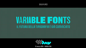 Variable Fonts: il futuro della tipografia è già cominciato