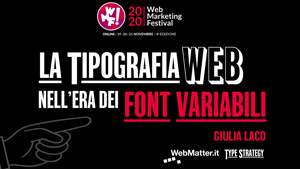 La tipografia web nell'era dei font variabili