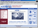 Il primo sito di ASER s.r.l.