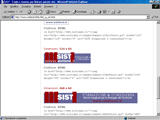 Pagina di banner e loghi dedicata  ai webmaster