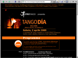 Il sito evento Tangodía