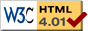 Codice HTML 4.01 valido